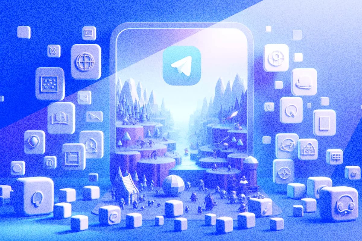 Cover of the article "How to Monetize Games on Telegram"