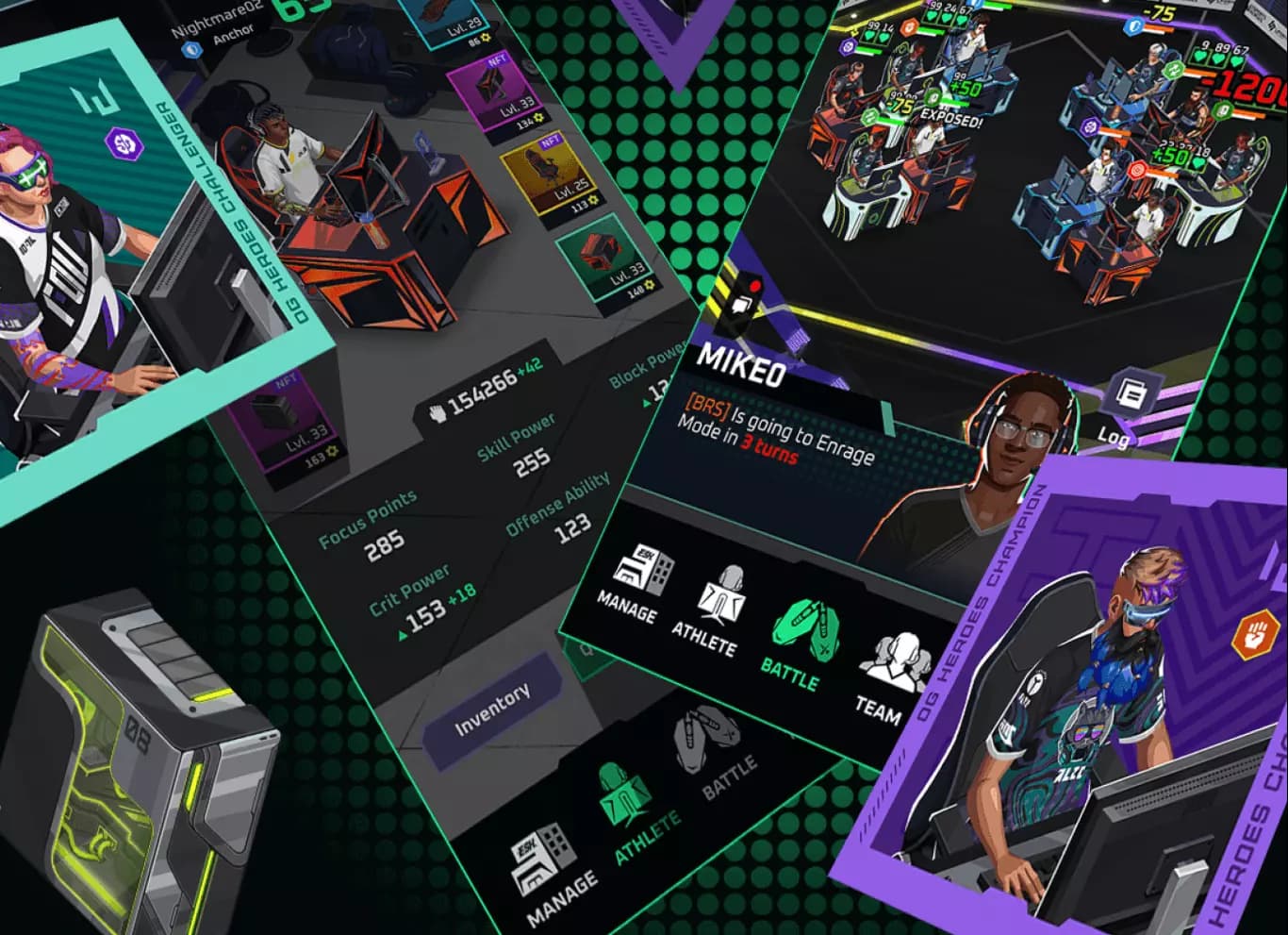 ESPORTS HEROES card cover