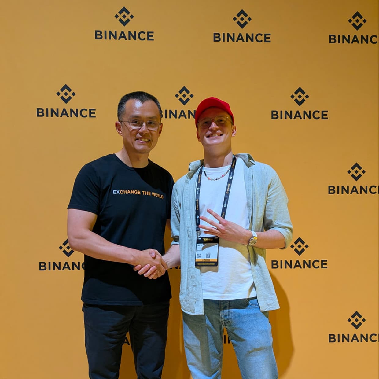 Nico meets Changpeng Zhao